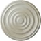 Ekena Millwork Carton Ceiling Medallion (For Canopies up to 2 5/8"), Hand-Painted Flash Blue, 12 5/8"OD x 1"P CM13CAFBS - alternate 1